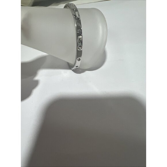 Kate Spade New York CZ minimalist bangle bracelet 6.25" - Picture 4 of 8